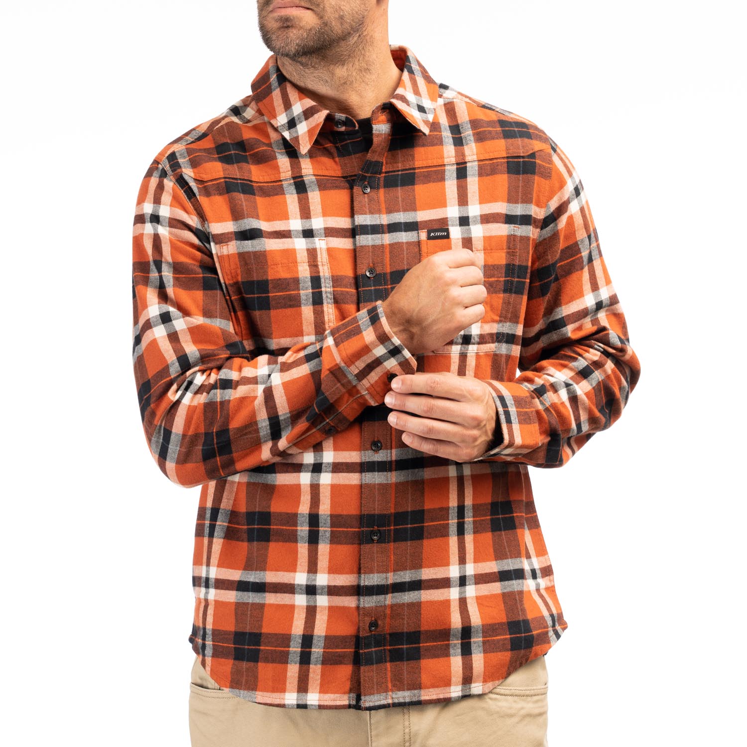 Table Rock Midweight Flannel Shirt - Men's Top | KLIM Lifestyle